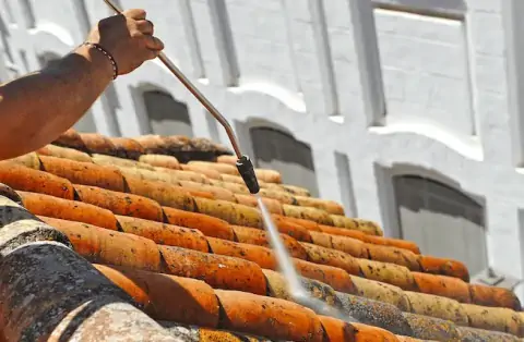 Nettoyage de toitures - Le Lion-d'Angers